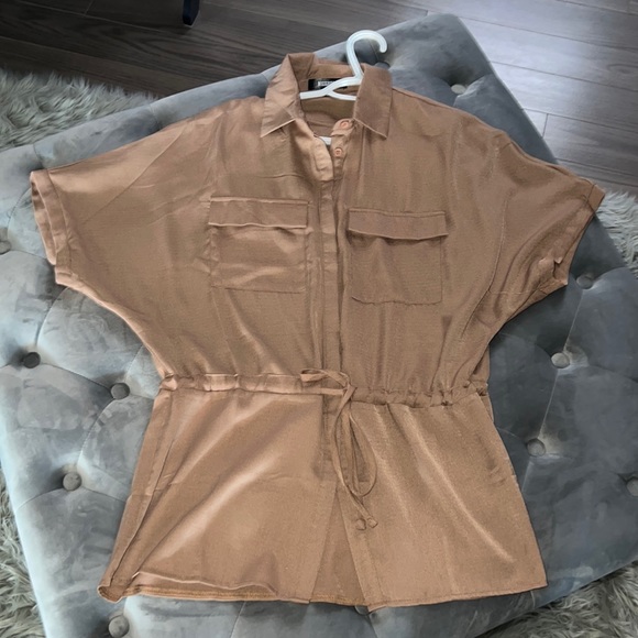 Tan shirt - Picture 1 of 2